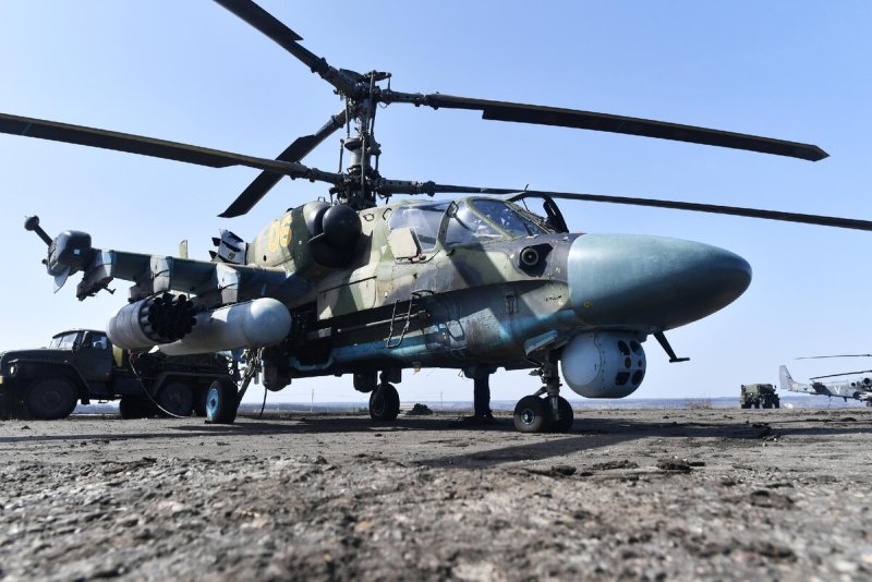 Вертолет ка-52 "Аллигатор"