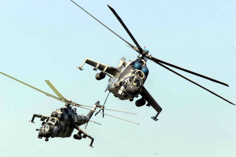 Ми-24 вертолёт анфас