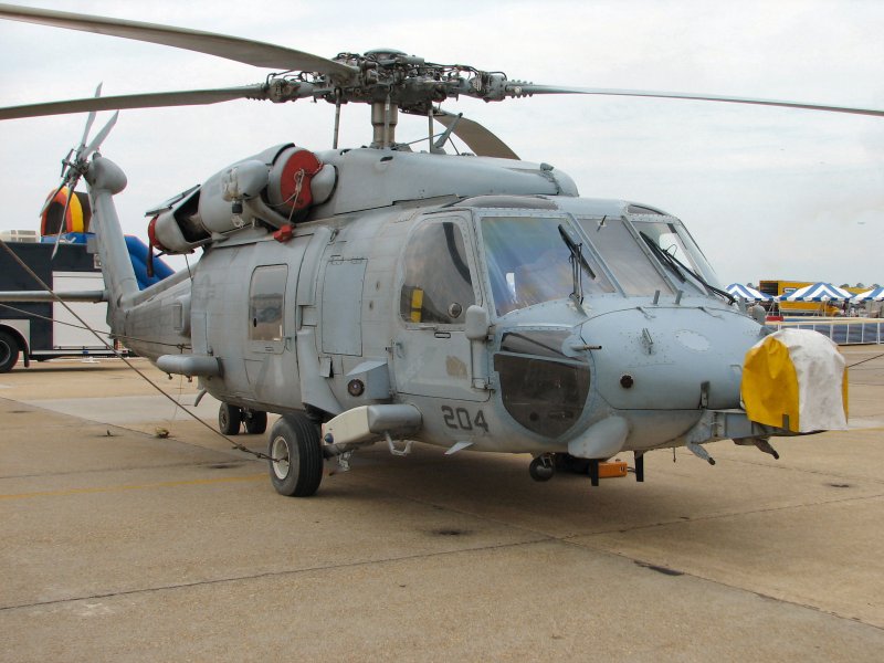 Sh-60f спасательный вертолёт