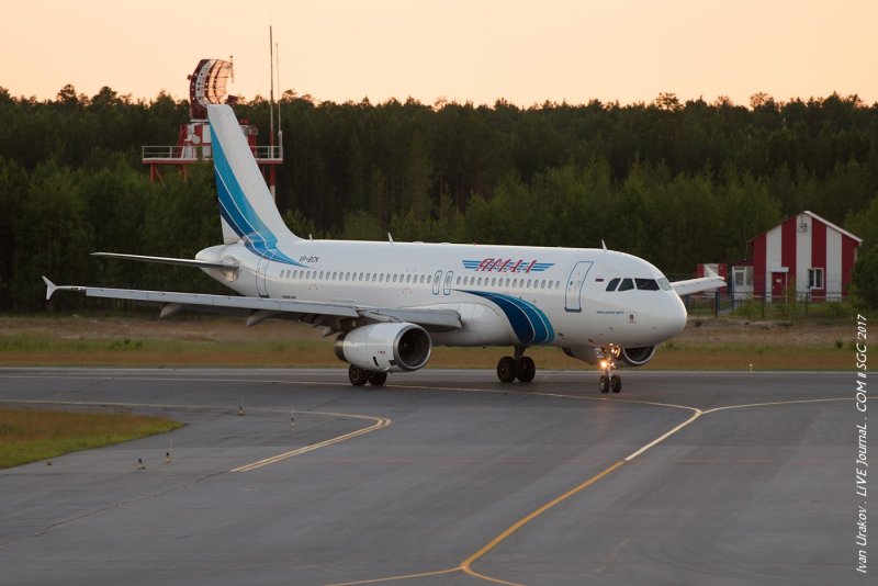 Airbus-320 авиакомпании «Ямал»