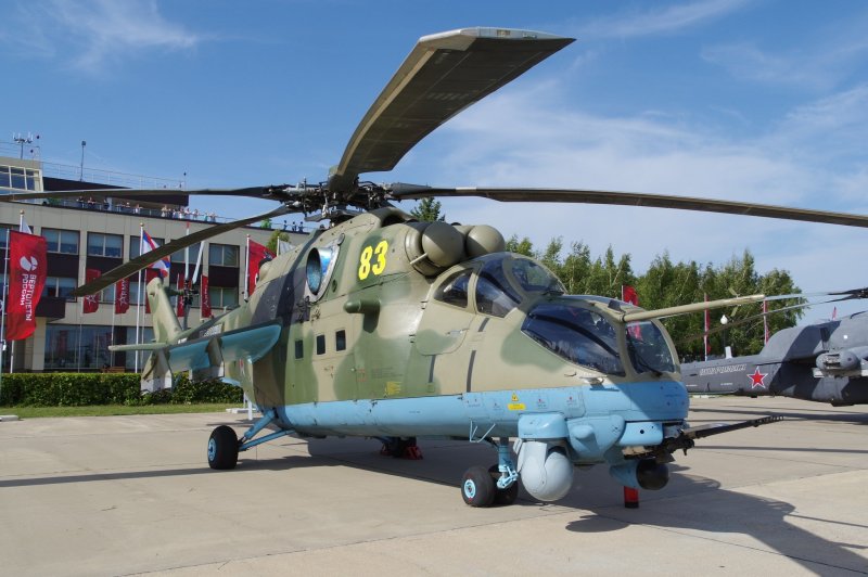 Ми-35мс армейский ударный вертолёт