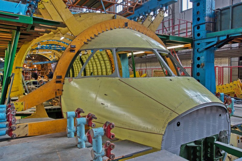Стапель для сборки фюзеляжа АН-2