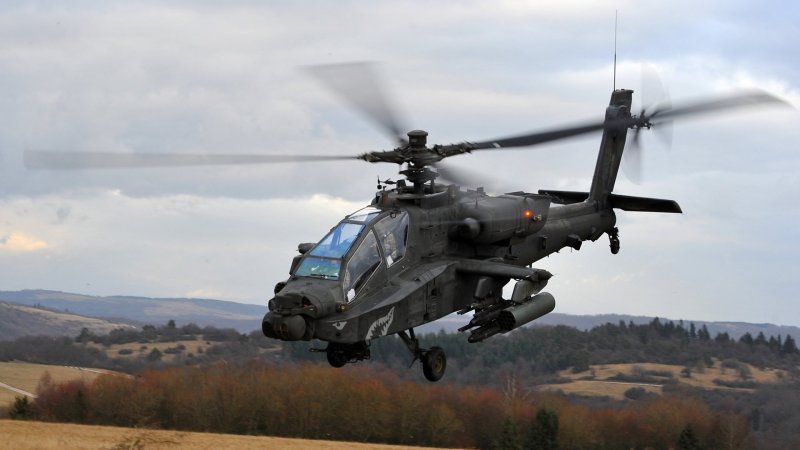 Вертолёт Ah-64a Apache