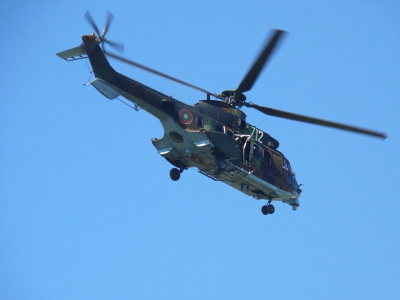 Военный вертолет