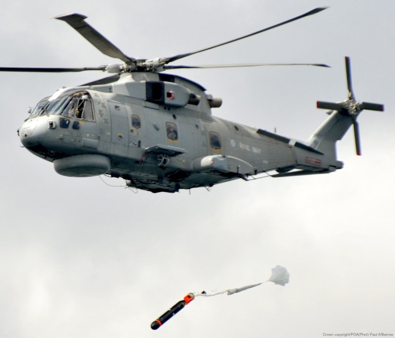 Вертолёт aw101 Merlin hm2