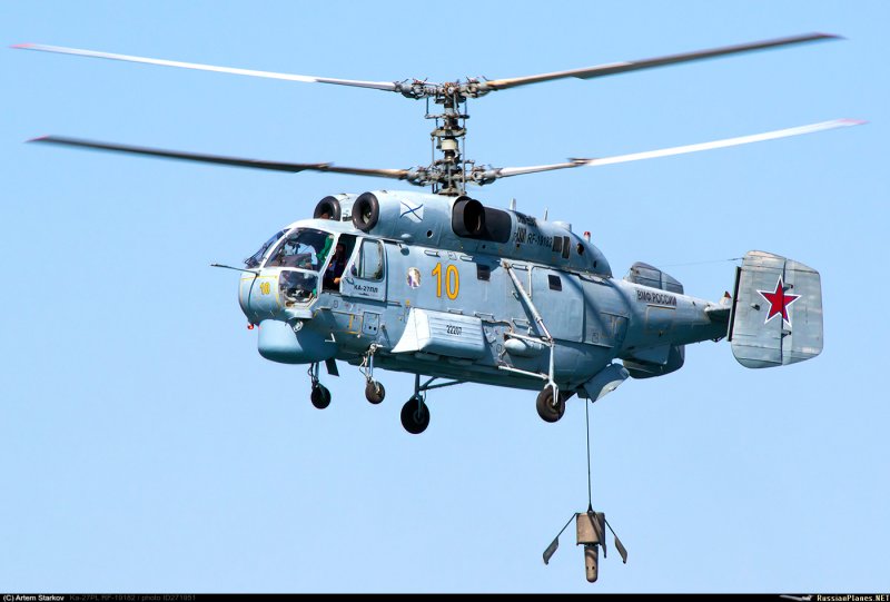 Палубный вертолет ка-27