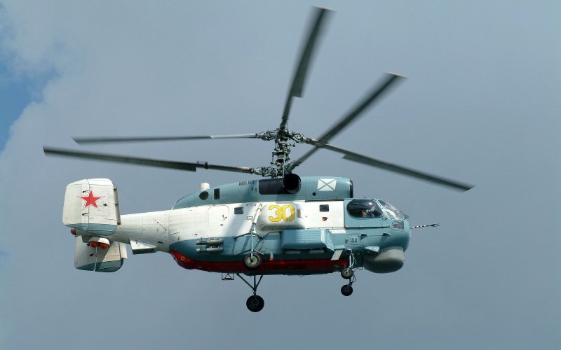 Ка-27пл палубный противолодочный вертолёт