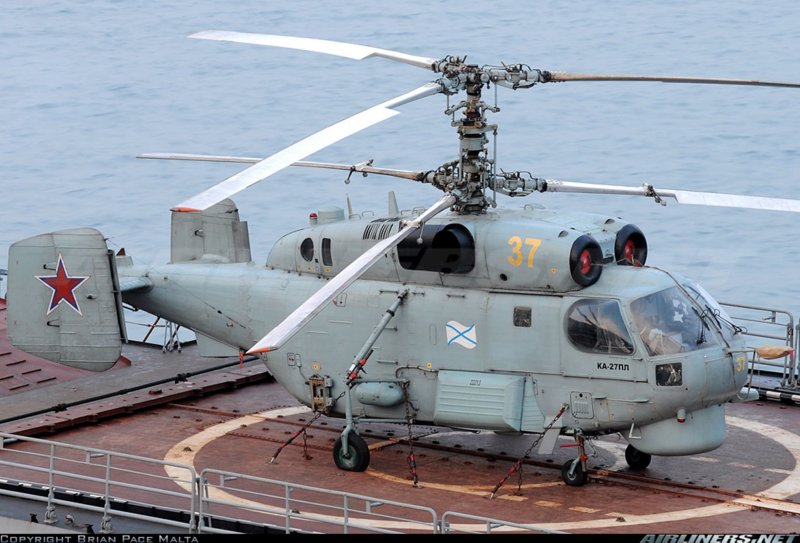 Противолодочный вертолет ка-27пл