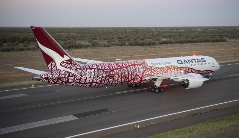 Дримлайнер Qantas