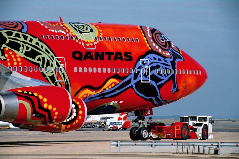 Qantas Airlines ливрея