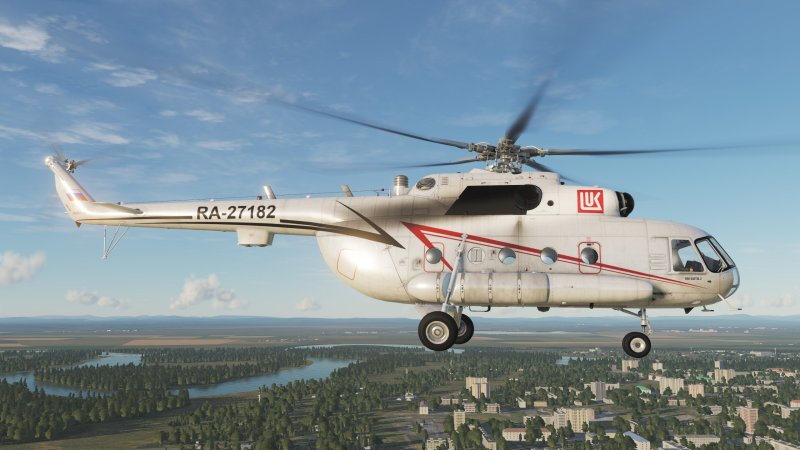 Ми-8 вертолёт