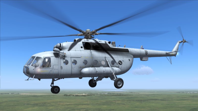 Ми-8 вертолёт Гражданский
