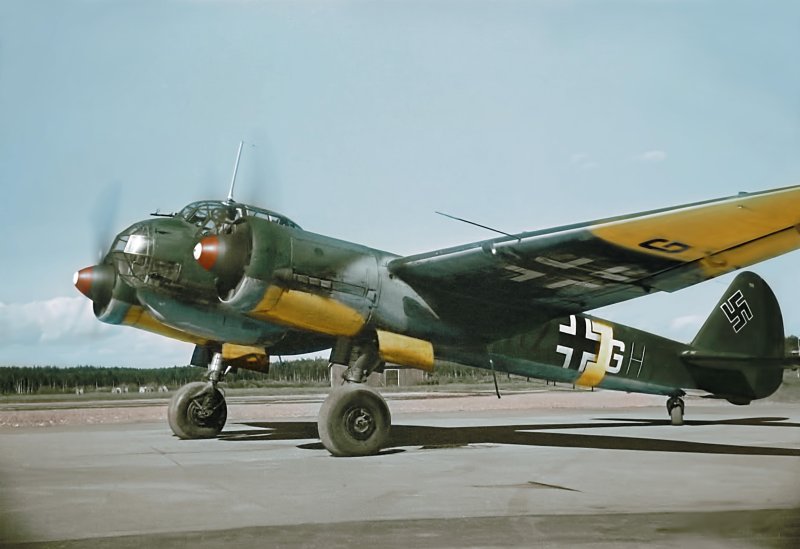 Самолёт Люфтваффе Юнкерс-88