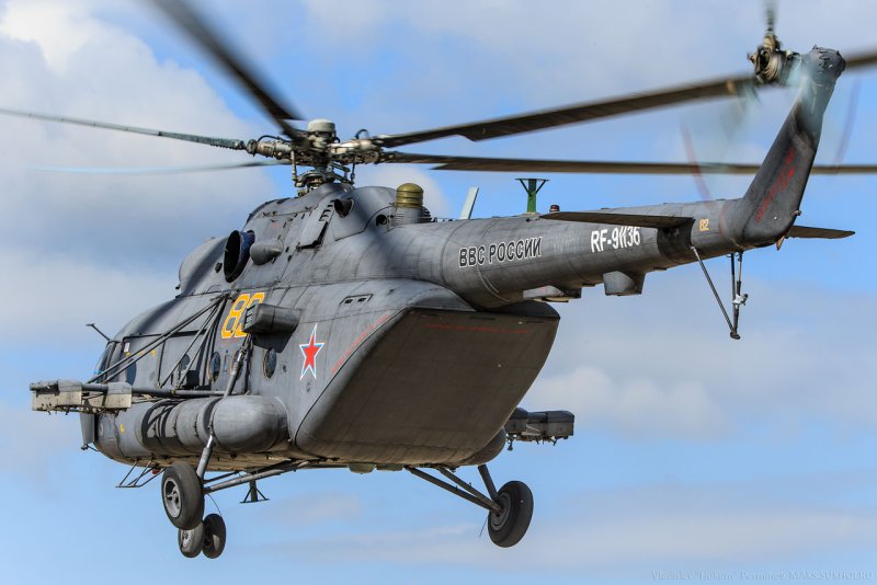 Шасси вертолета ми-8