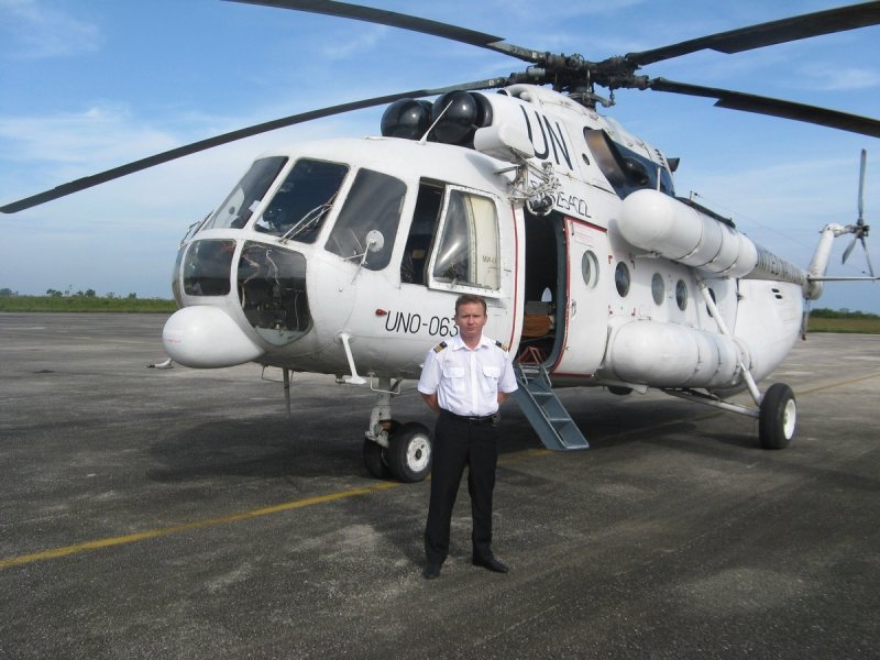 Экипаж вертолета ми-8