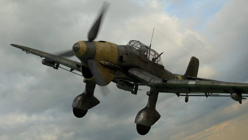 Самолет Junkers ju 87