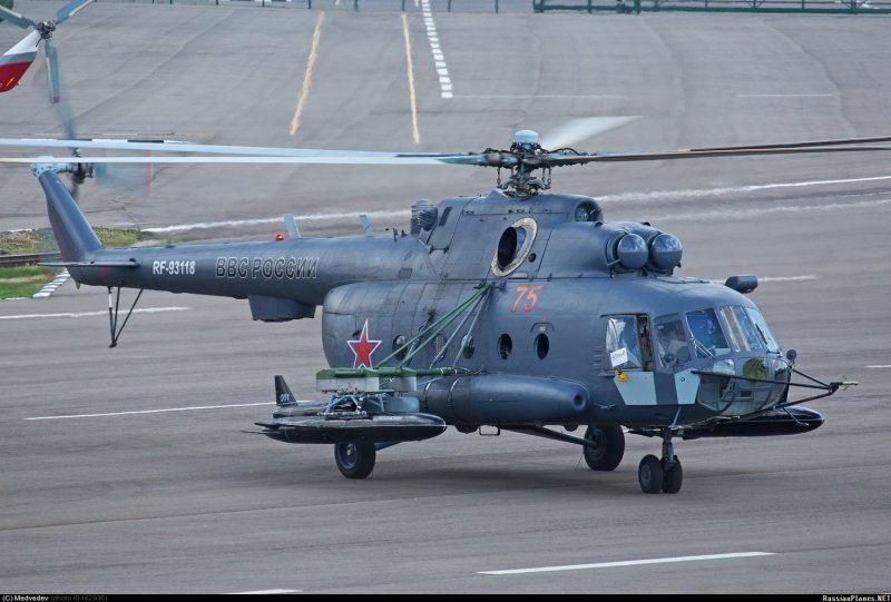 Ми-8 вертолёты ВВС России