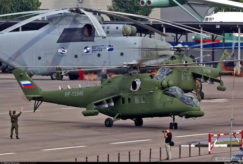 Ми-35мс армейский ударный вертолёт