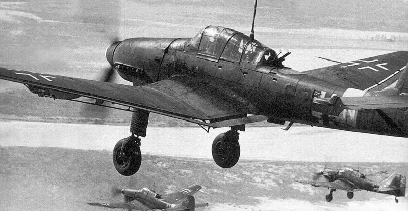 Юнкерс ю-87 в ВОВ