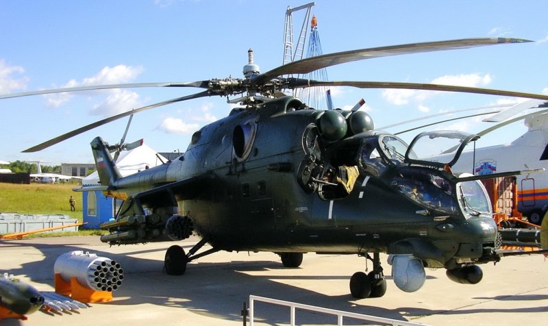 Ударный вертолет ми-35п