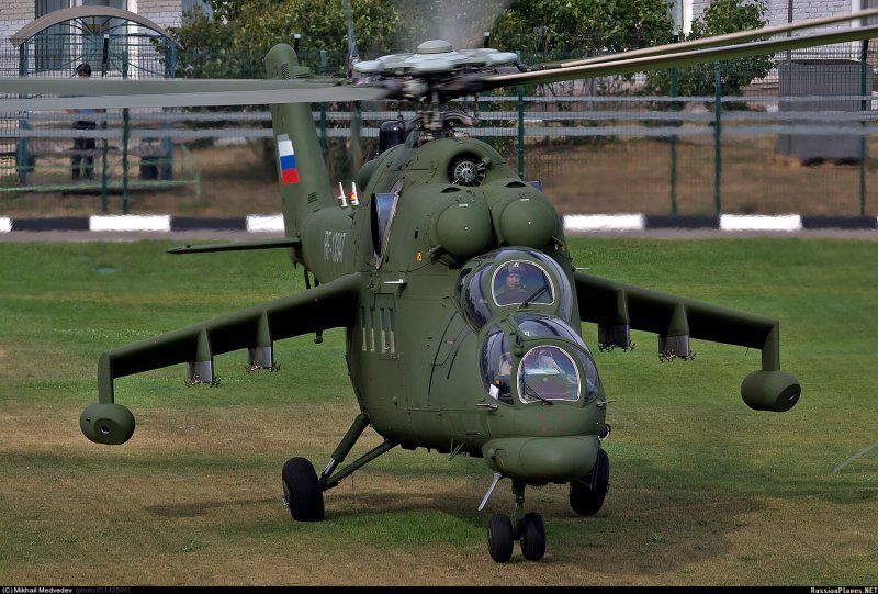 Ми-35мс армейский ударный вертолёт