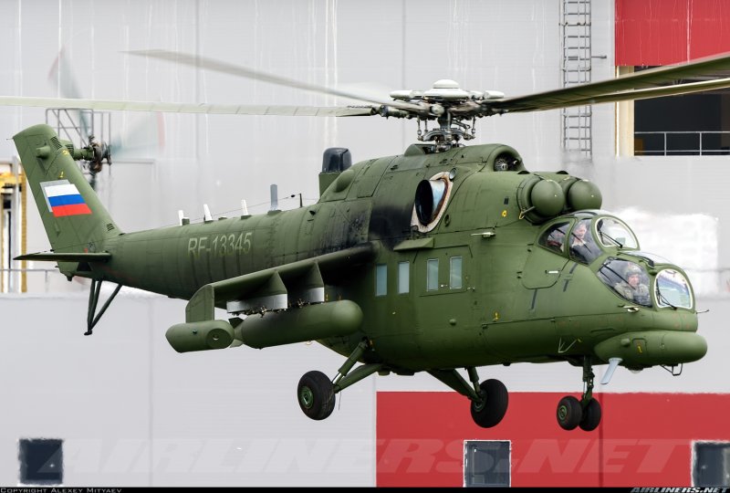 Ми-35мс армейский ударный вертолёт