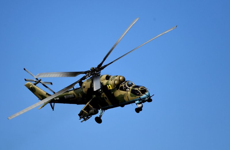 Ми-35мс армейский ударный вертолёт