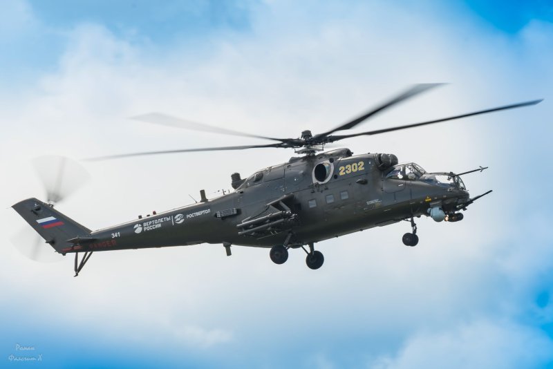 Многоцелевой ударный вертолет ми-35м Беркут