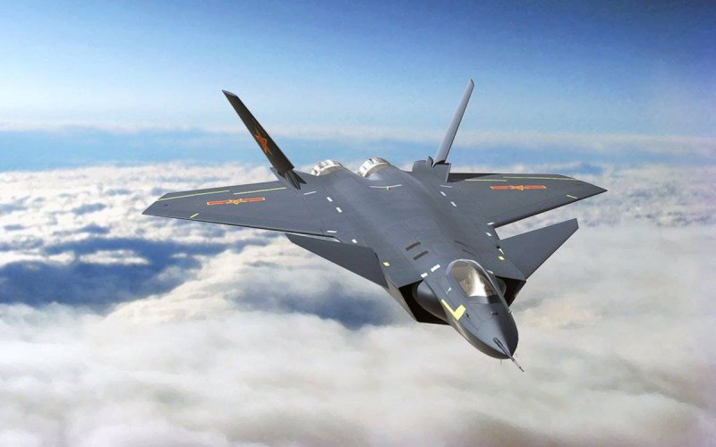 Китайский истребитель пятого поколения Chengdu j-20