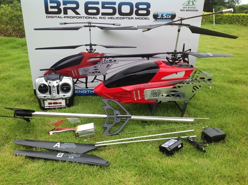 Большой радиоуправляемый вертолет br6508 с HD камерой 3.5Ch 2.4g 130 см