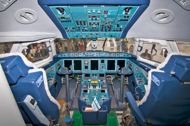 АН-148 кабина пилотов