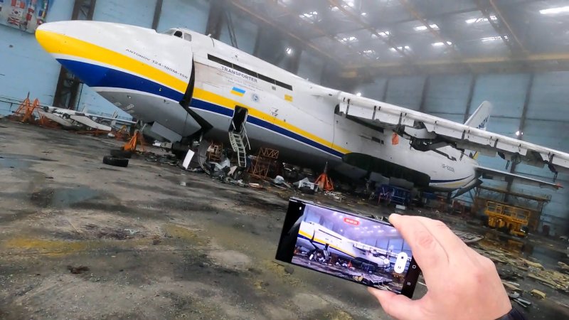 АН-225 Мрия уничтожен в Гостомеле
