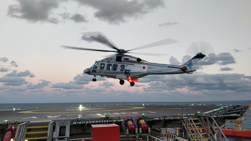 Augusta aw189 вертолет Газпромавиа