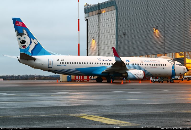 Boeing 737 800 VQ BNG NORDSTAR