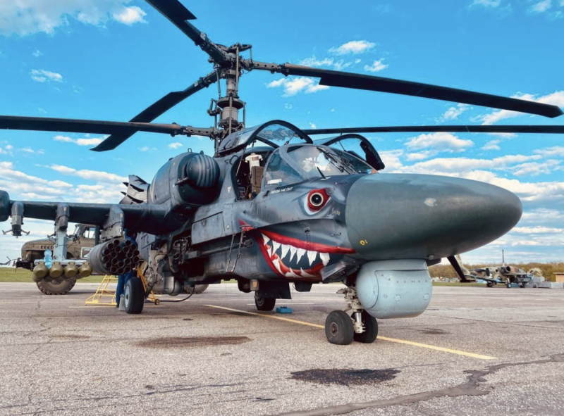 Ка-52 вертолёт