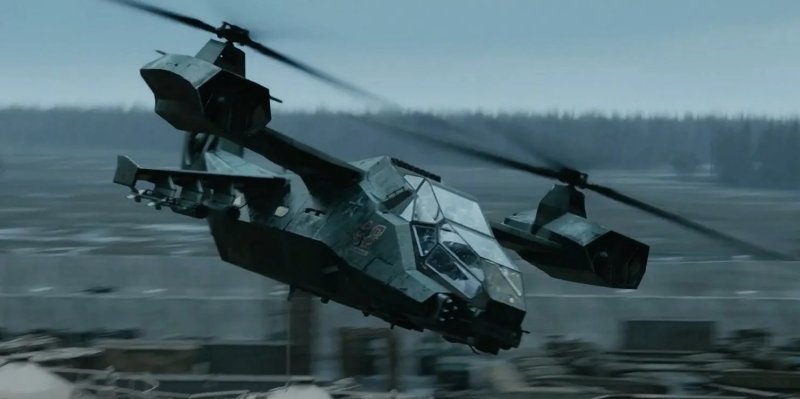 Вертолет из аванпоста
