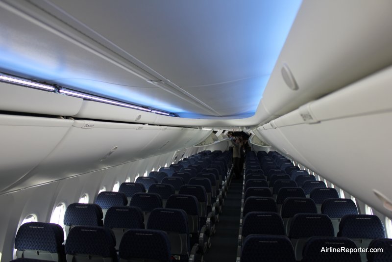 Boeing 737-800 внутри