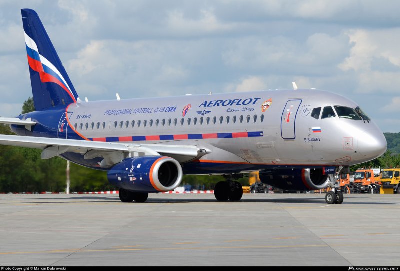 Суперджет 100 Аэрофлот