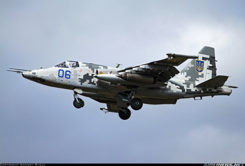 Камуфляж самолетов ВКС Су 25