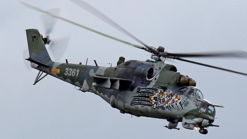 Вертолёт крокодил ми-24