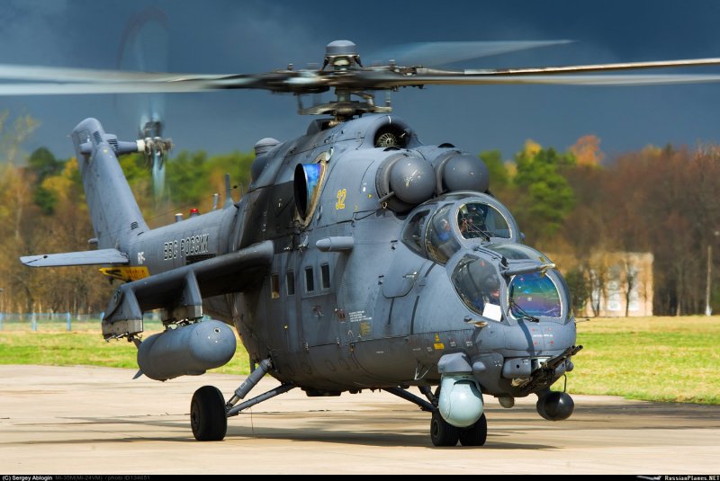 Ми-35мс армейский ударный вертолёт