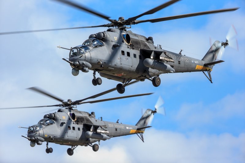 Ми-35м вертолёт