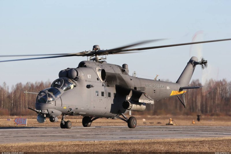 Ми-35м вертолёт