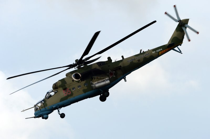 Ми35 вертолет Узбекистана