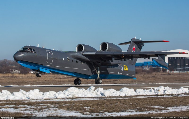Самолёт-амфибия бе-200 Александр мамкин