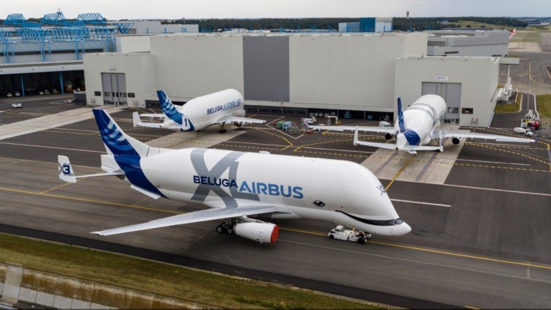 Грузовой самолет Airbus Beluga XL