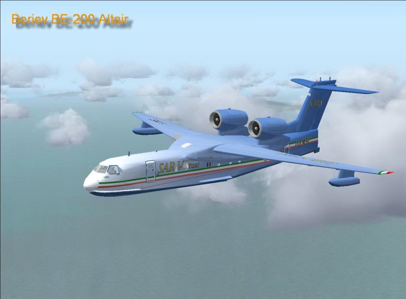 Самолет амфибия бе 300
