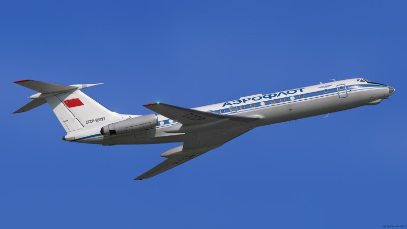 Ту-134 пассажирский самолёт