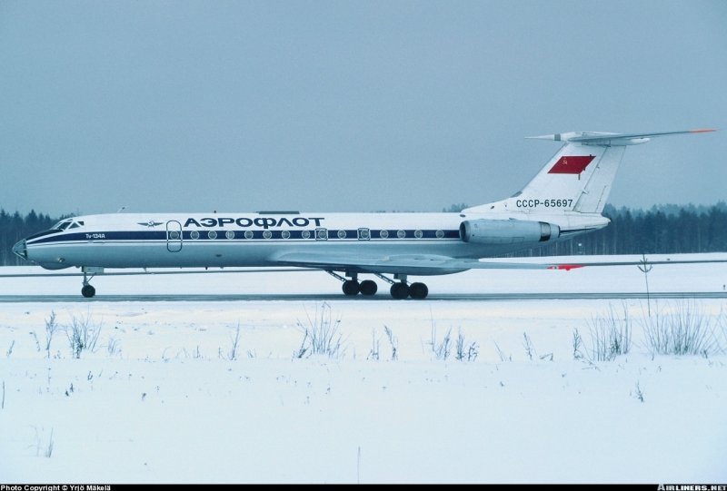 Ту-134 Аэрофлот СССР