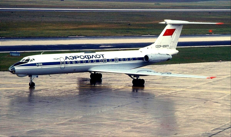 Самолет ту 134 Аэрофлот